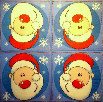 NW-149 Weihnachtsmann - 3-lagig - Home Fashion